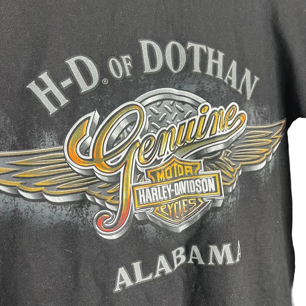 Harley Davidson Sales & Service 2012 Dothan Alabama Tee Crewneck XL - Picture 6 of 7